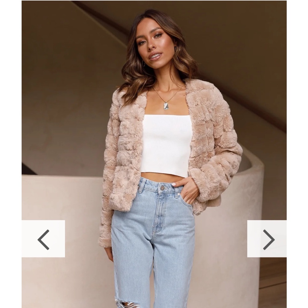 Tully Crop Jacket - Camel